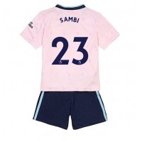 Arsenal Albert Sambi Lokonga #23 Fußballbekleidung 3rd trikot Kinder 2022-23 Kurzarm (+ kurze hosen)